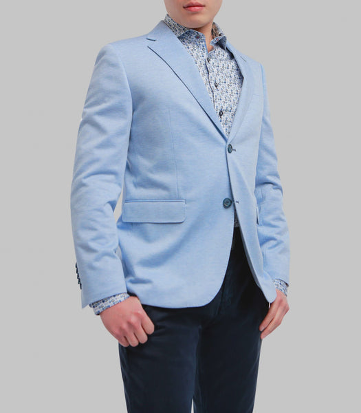 7 Downie Street Sydney Men s Light Blue Sports Coat Blazer Saratoga Saddlery International Boutiques