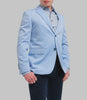 7 Downie Street Sydney Men's Light Blue Sports Coat Blazer 