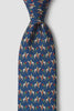 Alynn Men's Tie Winner Circle Derby Tie NAVY AL301196