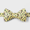 Alynn Self Bow Tie Mint Julep Afternoon Derby Yellow Silk AL400068 SS24