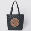 American Darling ADBGA750 Black Tote Hand Tooled Genuine Western Leather Handbag SS25