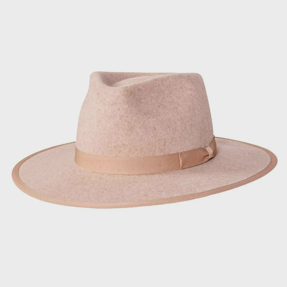 American Hat Bondi Felt Hat in Oatmeal