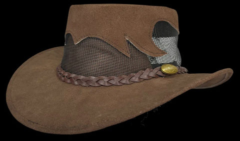 Outback Survival Gear - Maverick Crusher Hat in Bone (H4004)