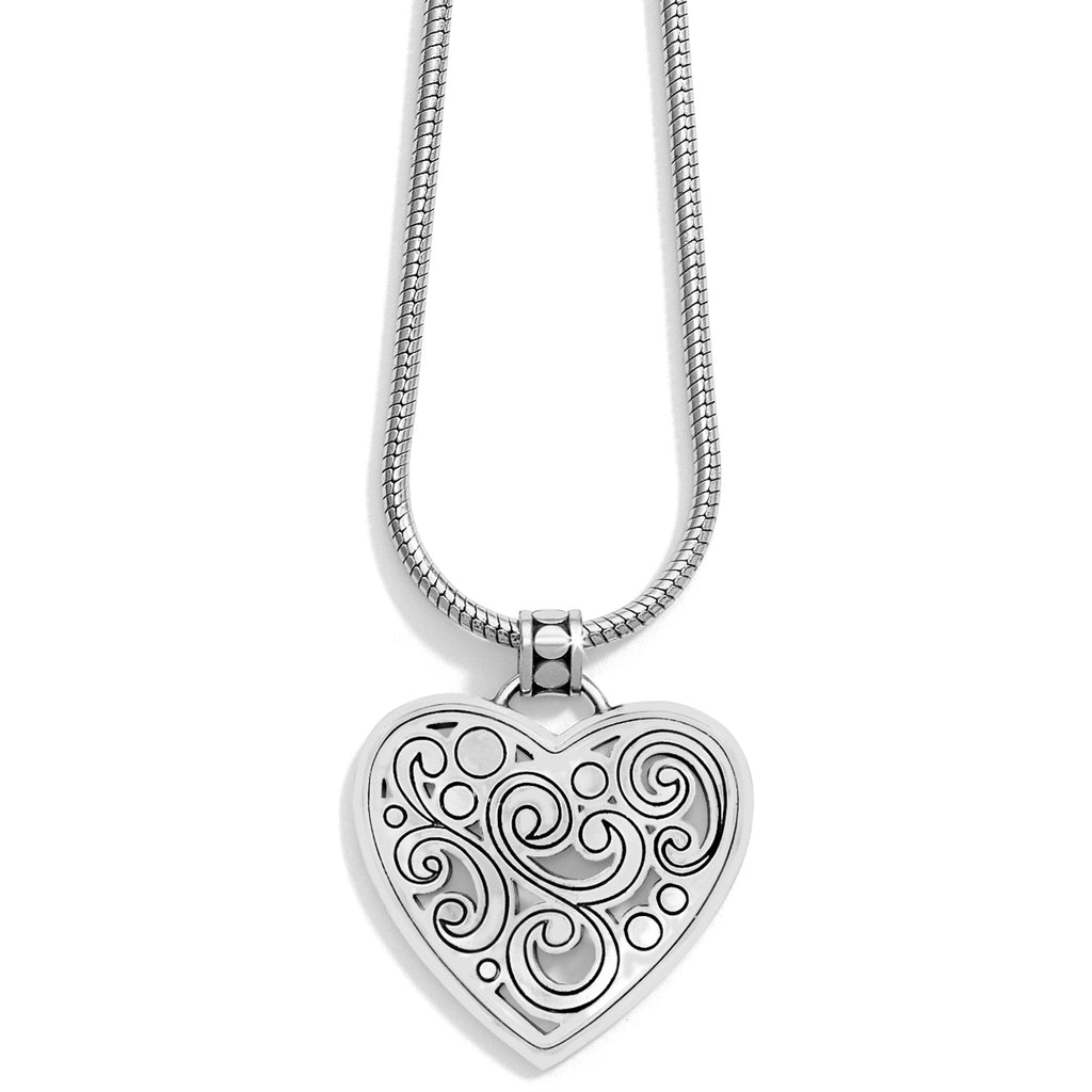 Brighton Contempo Silver Heart Necklace J49520