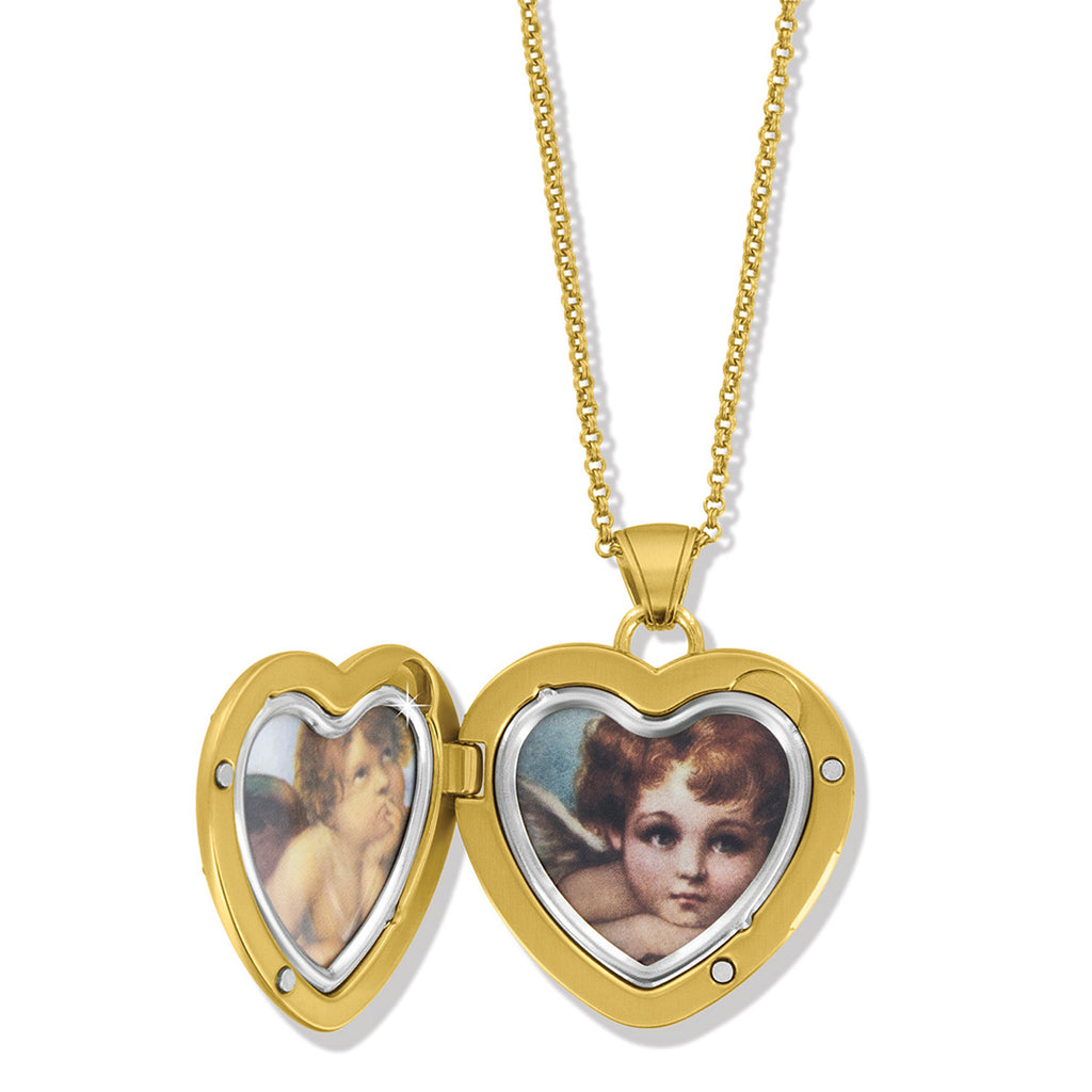 Brighton One Heart Convertible Locket Necklace JM7578 SS25