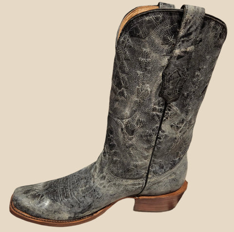 Corral Women's F1362 Honey Color With Black Wingtip with Side Zip Tall Cowboy Boots