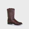 Corral Men's Roper Cowboy Boots Honey Brown Round Toe A4068