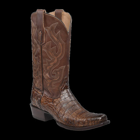 Corral A4548 Men's Brown Ostrich Narrow SQ Toe Cowboy Boots