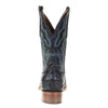 Corral Mens A4056  BLACK CAIMAN EMBROIDERY SQ. TOE ON SALE!