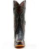 Corral F1352 Women's Black With Cognac Side Zip Tall Boots