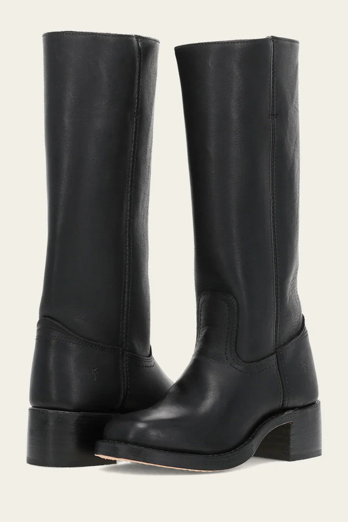 Frye 77050 Campus 14L Tall Boots in Black FW24