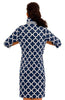 Gretchen Scott Everywhere Dress Dip & Dots Navy White