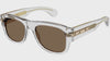 Original Gucci Sunglass GG1517S-004 in crystal Clear Brown Grey Authentic clear Gucci Sunglasses