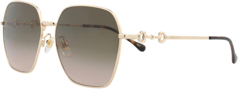 Gucci Sunglasses Gold Orange GG1282SA-005 SS24