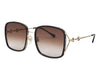 Gucci Sunglasses Horse Bit Brown Gold Frame GG1016SK-003 SS24