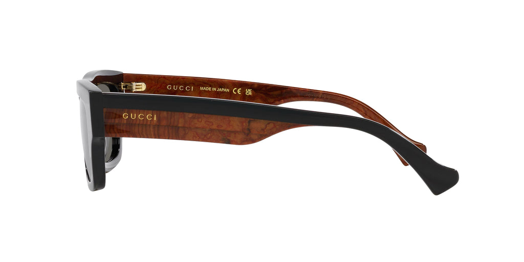 Gucci Sunglasses Black Brown Frame GG1301S