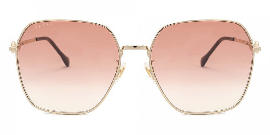 Gucci Sunglasses GOLD Brown GG0882SA-003 SS24