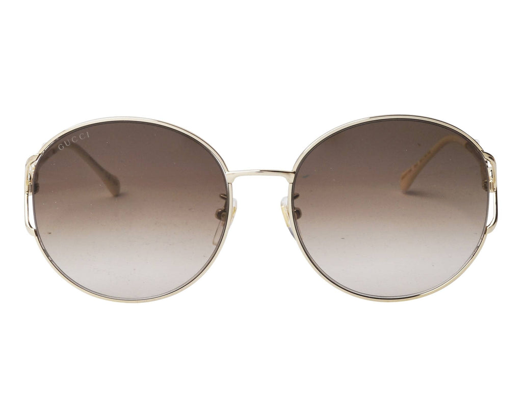 Gucci Sunglasses GOLD Brown GG1017SK- 003 SS24