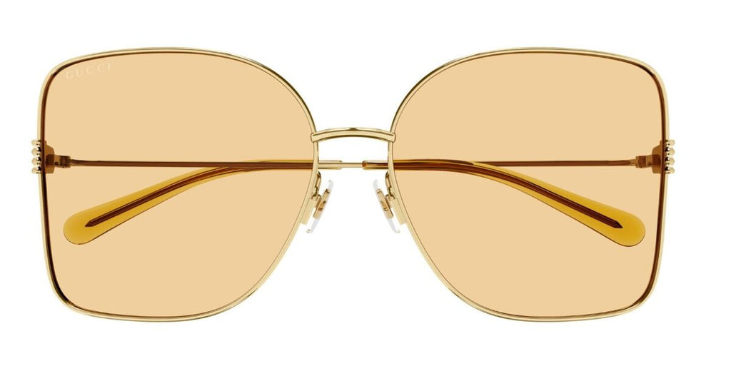 Gucci Sunglasses Gold Orange GG1282SA-005 SS24