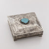 J Alexander WJA-008 Silver Box with Turquoise SS24