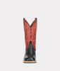 Lucchese M4558 WF Men's Rowdy HornBack Caiman Black Square Toe Cowboy Boots