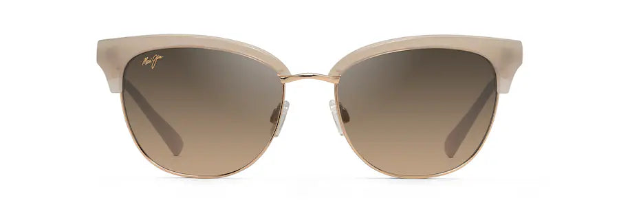 Maui Jim HS825-24S Lokelani Milky Almond Frame in Gold FW24