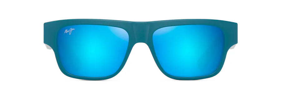 Maui Jim Kokua Sunglasses Blue Hawaii Petrol Blue B638-03