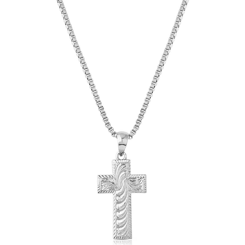 Montana Silversmiths Timeless Devotion Cross Necklace NC6034 SS25