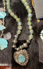 Designer Jewelry by Mya Lambrecht Heart Pendant Foggy Glass Bead US Hand Made