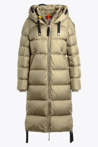 M. Miller Christina White Quilted Jacket With Natural Finn Racoon