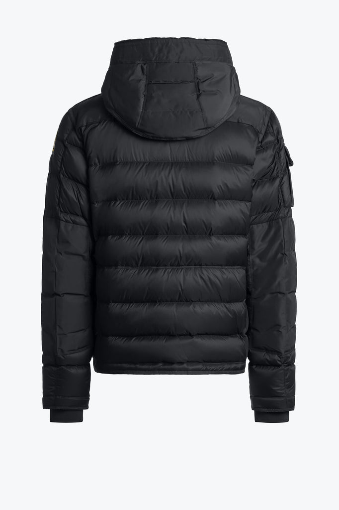 Parajumpers Men s Skimaster Jacket in Black Pencil PMPUFEN01FW22