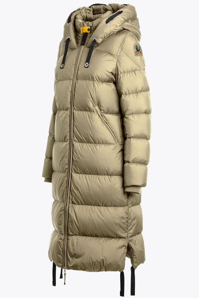 Parajumpers Panda Parkas Women's Long Winter Jacket in Tapioca