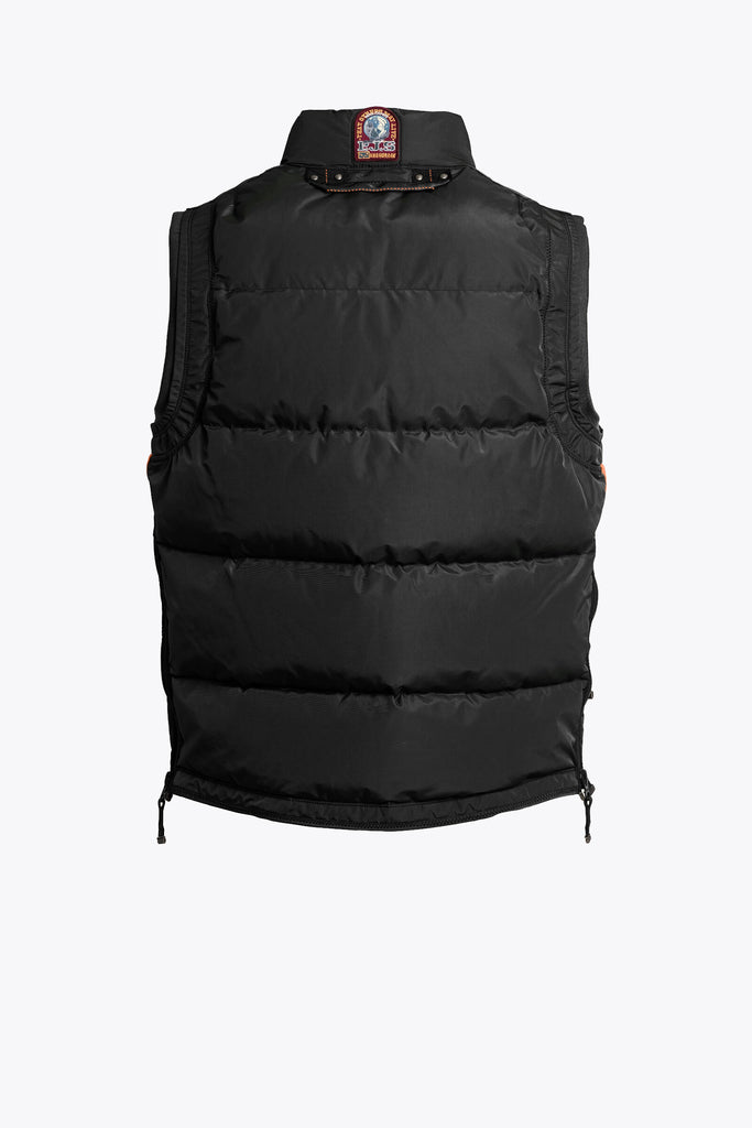 Parajumpers Vest Kobuk Men's in Black PMJCKMA05 ON SALE