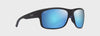 Maui Jim Southern Cross Black Blue Hawaii Polarized Wrap Sunglasses B815-02