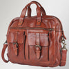 Spaghetti Western SWC405CG Briefcase Genuine Men's Leather Bag