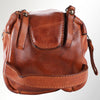 Spaghetti Western SWC411TAN Toiletry Bag Genuine Leather Travel Bag