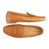 T B Phelps Men's Ventura Leather Penny Loafer in TAN 510-M-10
