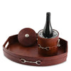 Vagabond House Leather Horse Bit Ice Bucket H503EB SS24