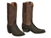 Lucchese Men's Carl Shark Leather Boot in Brown M3197 - Saratoga Saddlery & International Boutiques