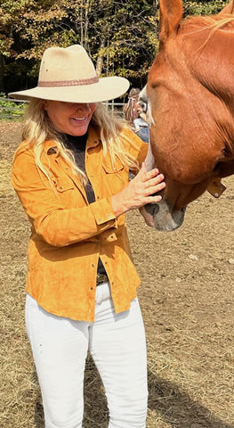 Double D Ranch Design Handy with the Steel Leather Jacket – Saratoga  Saddlery & International Boutiques