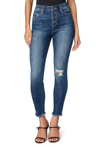 Liverpool Jeans Bridgette High Rise Ankle Skinny - Griffith Spring Dark Rinse