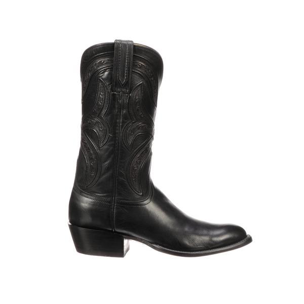 Lucchese Knox GY1500.63 Mens Black Western Boot - Saratoga Saddlery & International Boutiques