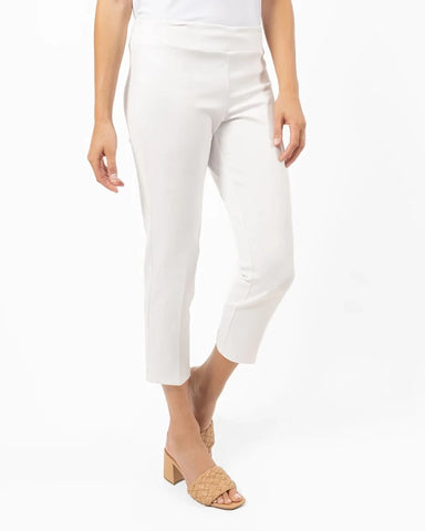 Jude Connally Trixie Ponte Wide Leg Pant in White