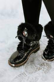 NIS 1915450 Croco Black Black Winter FW23 Boutiques Saddlery Ankle International & Boot Saratoga Rabbit –