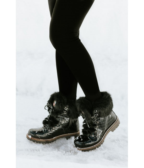 NIS Black – Winter Boutiques Saddlery Rabbit 1915450 Boot International Black Ankle & Croco Saratoga FW23