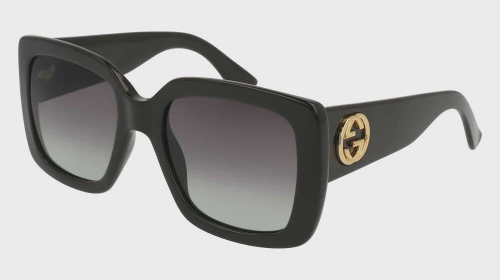 Gucci Sunglasses Black Large Frame GG0141SN- 001 